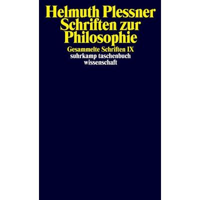 Gesammelte Schriften in zehn Bänden, Taschenbuch von Helmuth Plessner, Suhrkamp, 978-3-518-29232-7