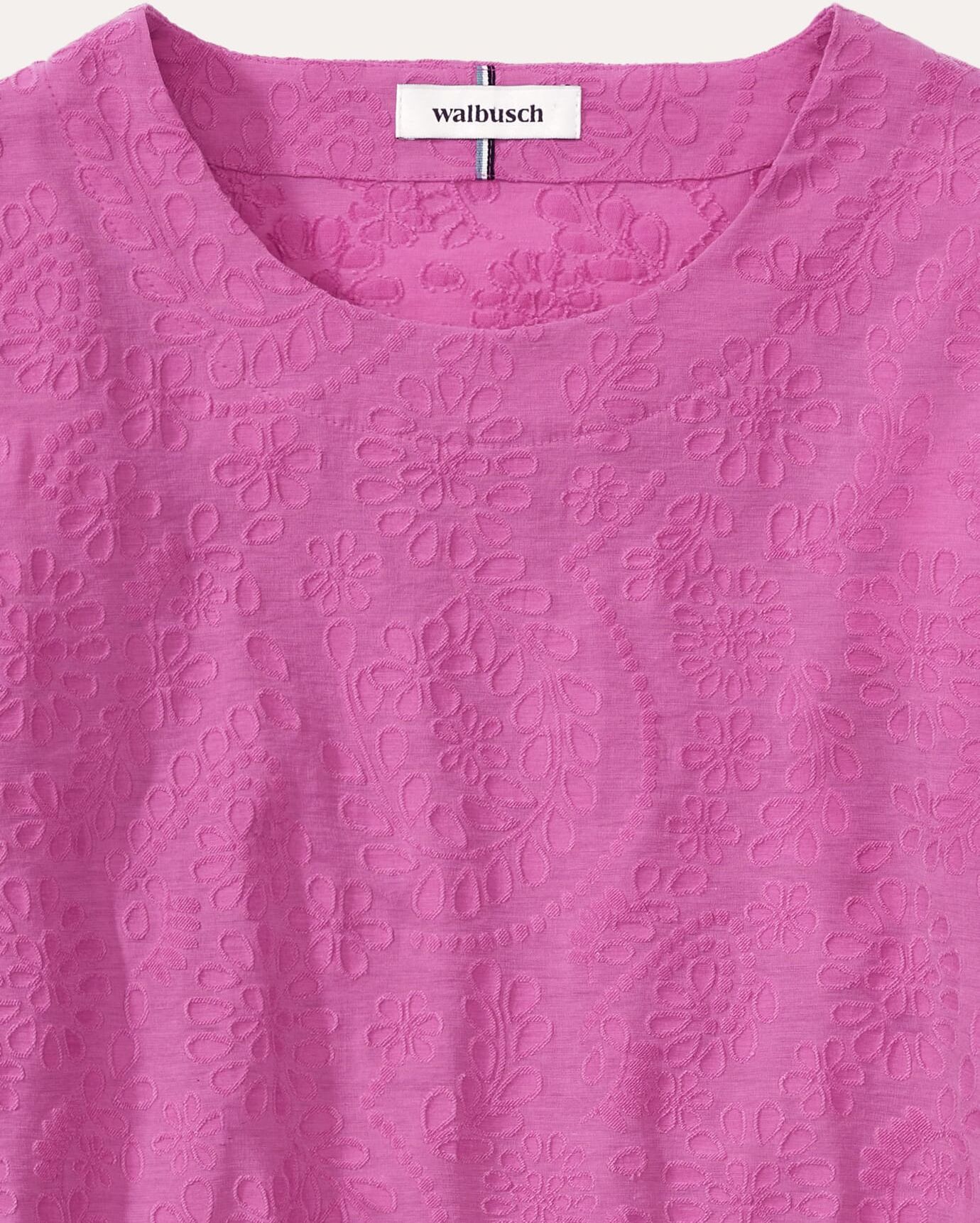 Walbusch Jacquard Shirtbluse, #normale Größen, Farbe Rosa, 38, aufwendiges Jacquarddessin leicht und luftig Damen