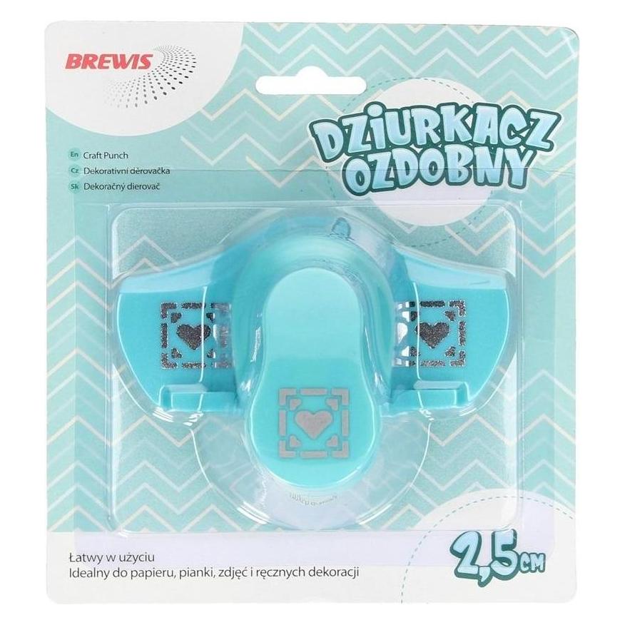 DP Craft Dekorativer Randlocher - Herz 2,5 cm (48985213)