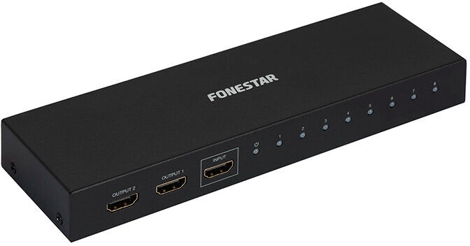 SPLITTER FONESTAR 1X8 FO-558