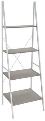 ClosetMaid Mixed Material Ladder Bookshelf