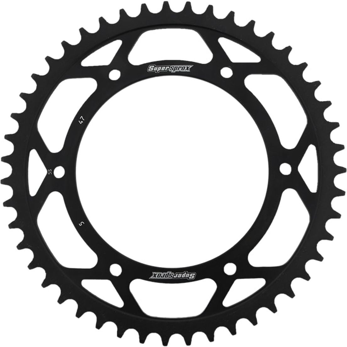 Hintere Zahnstange SUPERSPROX RFE-5:47-BLK