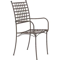 Gartenstuhl mit Armlehne Tosca bronze