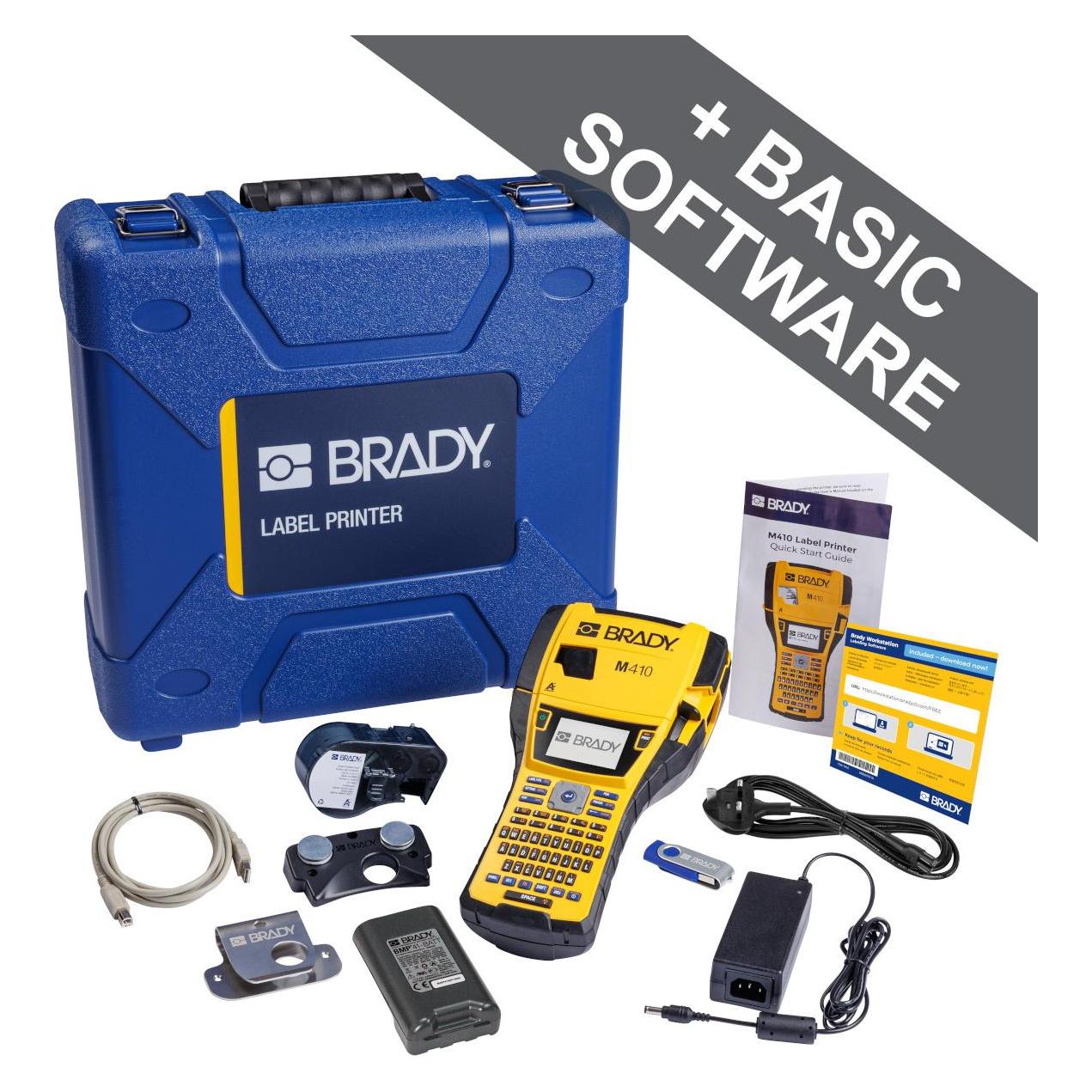 Brady M410 Portable Label Printer (300 dpi) (M410-KIT-EU)