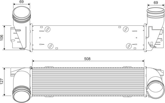 Valeo Ladeluftkühler 818392 Für Bmw (Brilliance)
