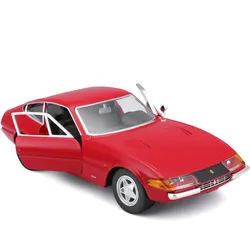 Bburago 18-26511 - Modellauto - Ferrari 365 GTB4 (rot, Maßstab 1:24)