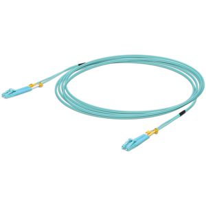 UbiQuiti Glasfaserkabel UniFi UACC-OFC-MM-5M, Multimode, LC/UPC auf LC/UPC, Duplex, OM3 (10 Gbit/s), 5 m