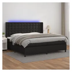 vidaXL, Boxspringbett, Parenas (Flach mit Nägeln) (200 x 200 cm)