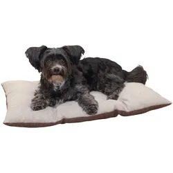 Kerbl Poduszka do leżenia Ely 55 x 90 cm brązowy/beżowy (Hund, Katze), Hundebett + Katzenbett