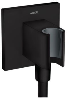 Hansgrohe Axor Portereinheit 36734670 eckig, mit Rückflussverhinderer, integrierte Haltefunktion, mattschwarz
