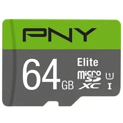PNY Elite microSDXC UHS-I Speicherkarte 64 GB