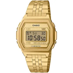 Casio A1000G-9EF Unisex Digitaluhr Vintage Iconic Goldfarben