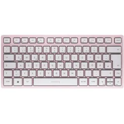Cherry KW 7100 Mini (DE, Kabellos), Tastatur, Pink
