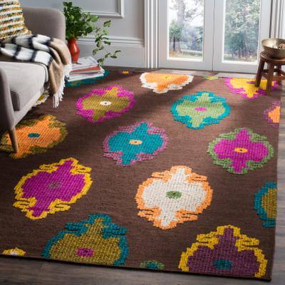 SAFAVIEH Handmade Suzani Betty Boho Oriental Wool Rug