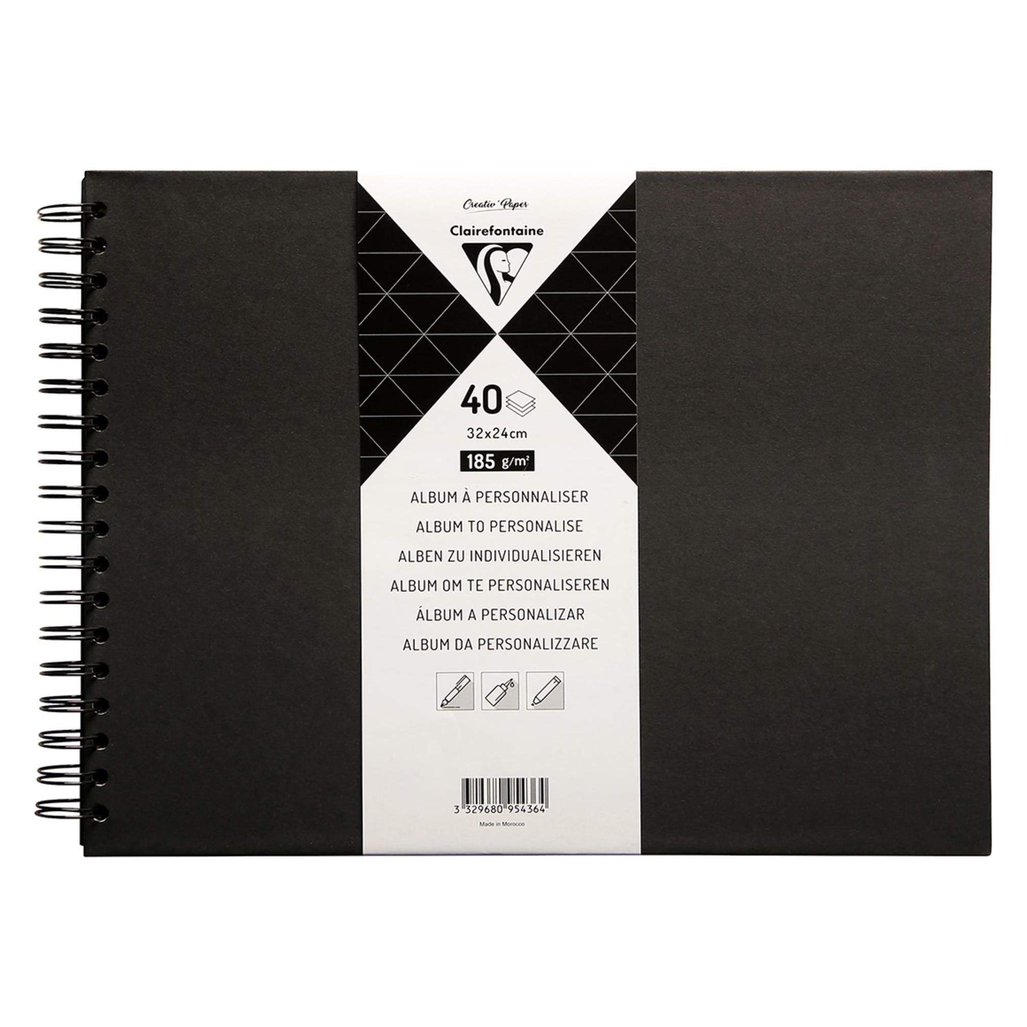 Clairefontaine Kreative Notizbücher (32 x 24 cm, Blanko) (95436C)