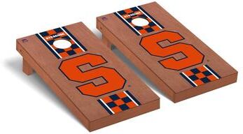 Skip's Garage Syracuse Orange 2x4 Pro Cornhole Boards - V8