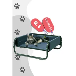 Maelson Soft Bed faltbares Hundebett - Farbe: Anthrazit, Größe: L (86x86)