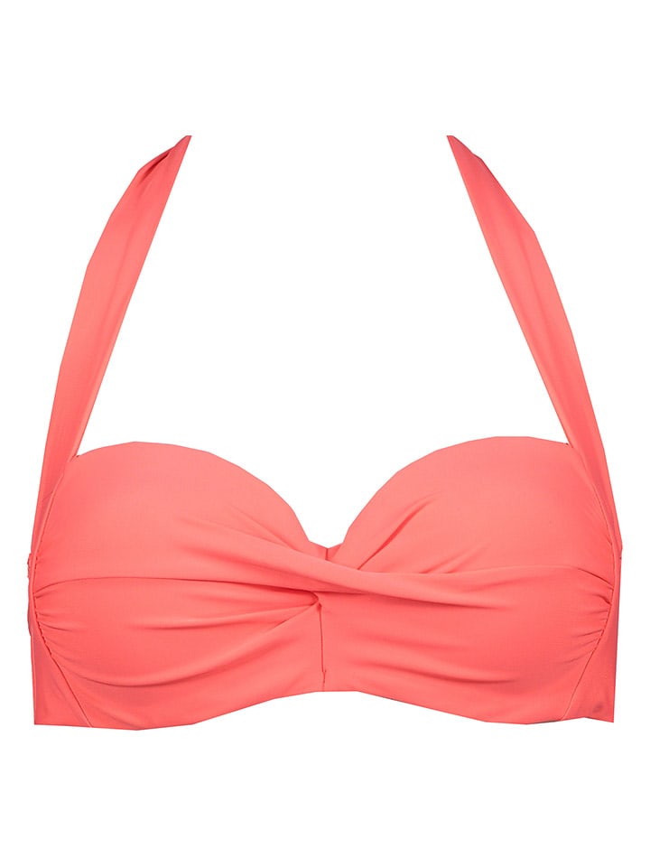 LASCANA Bikini-Oberteil in Koralle - 36C-Cup