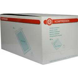 Mullkompressen 10x20cm 12F Steril 60 ST