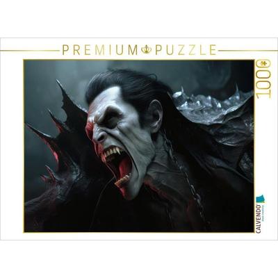 CALVENDO Puzzle Vampir Dracula | 1000 Teile Lege-Größe 64x48cm Foto-Puzzle für glückliche Stunden