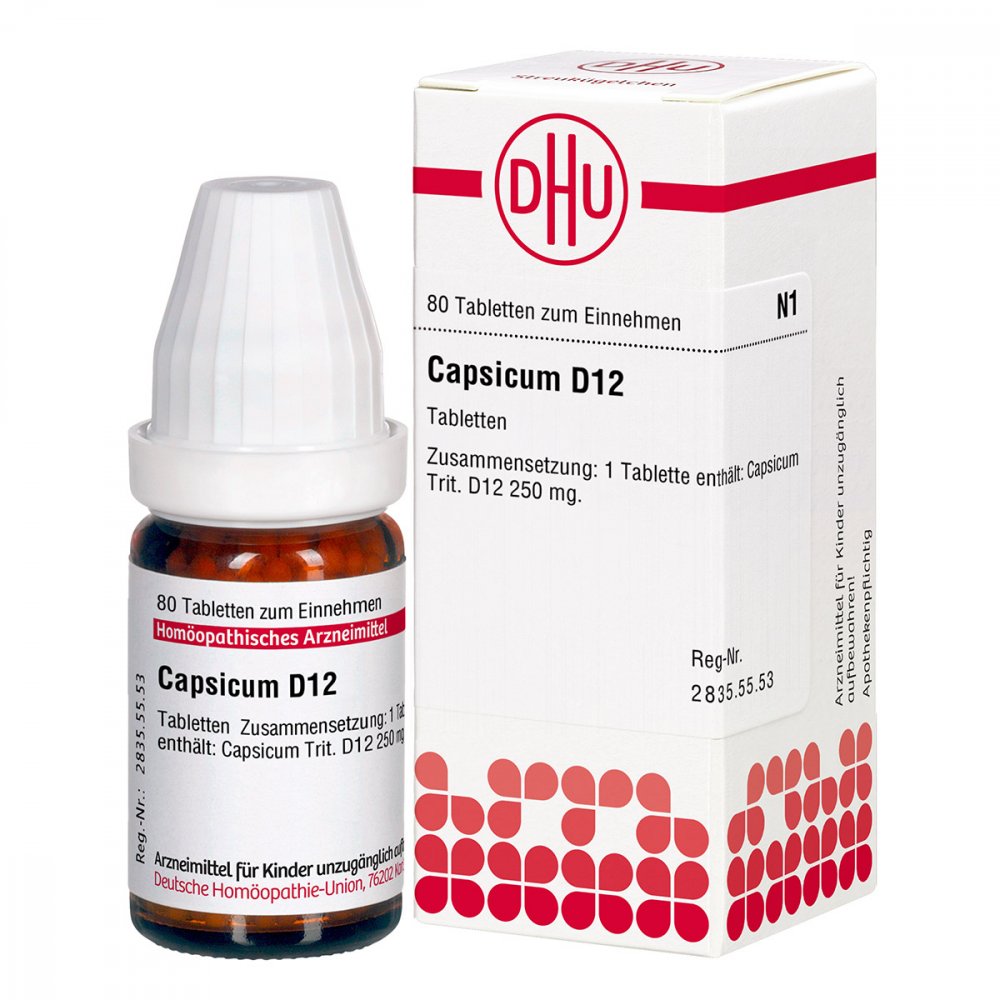 DHU-Arzneimittel GmbH & Co. KG Capsicum D12 Tabletten 02627571