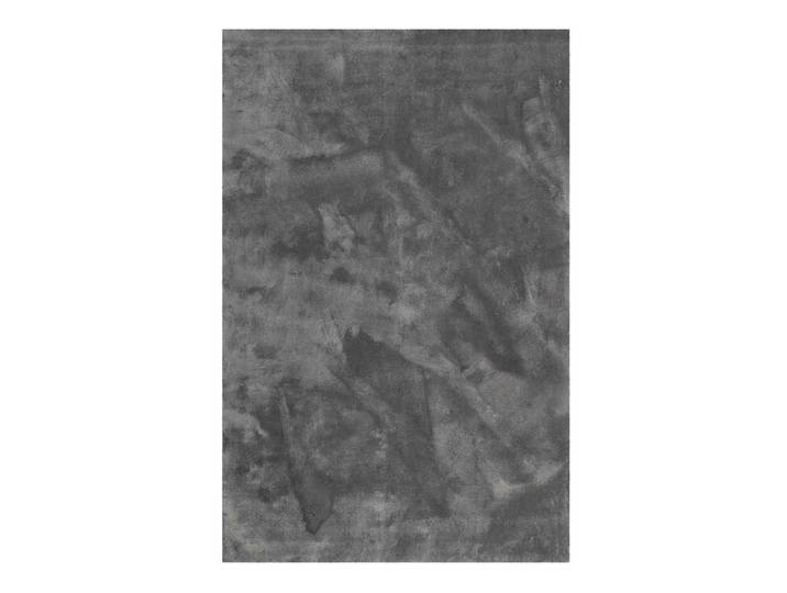 Tapis doux polyester microfibre gris ardoise 160x230
