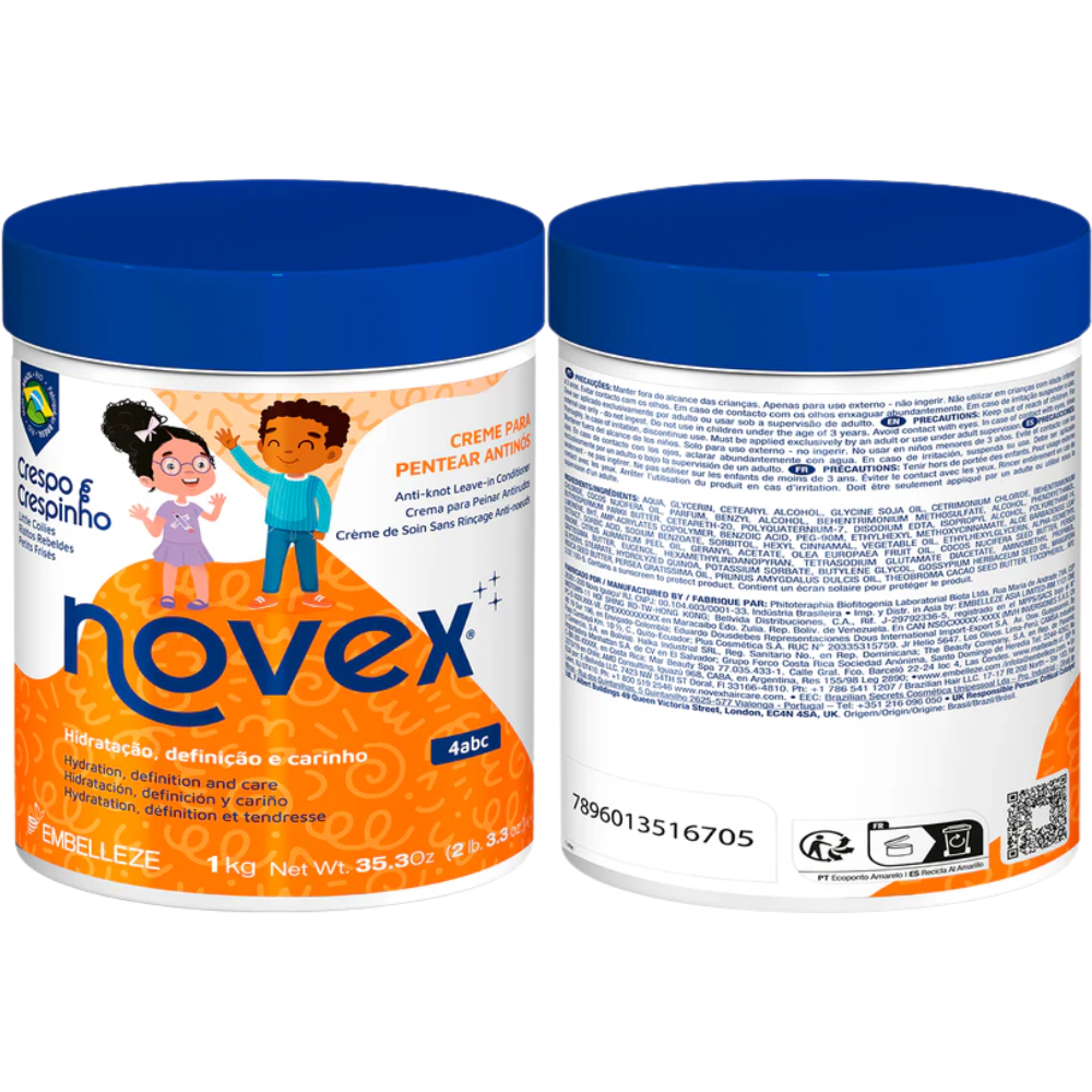 Novex Little Coilies Leave-In Hair Cream 1000g