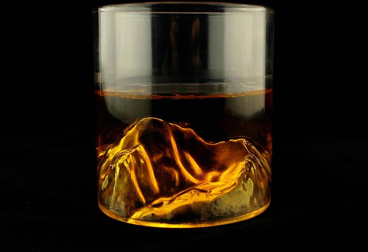 Whiskey Glass on the rocks