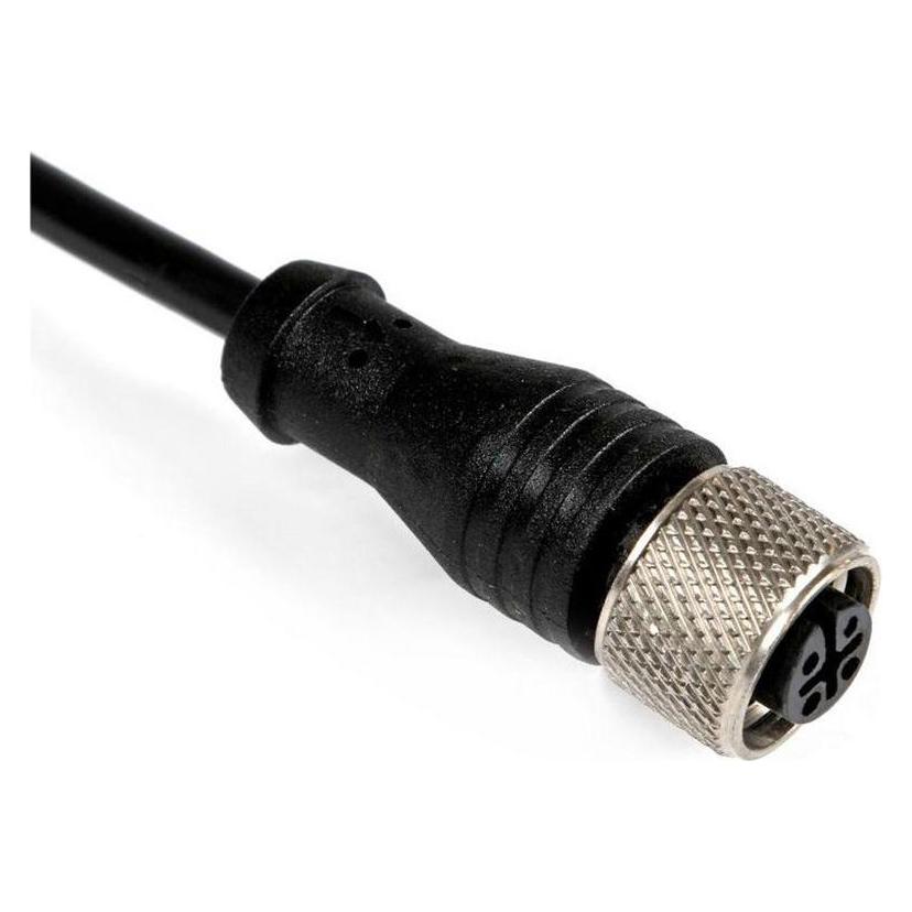 RS PRO M12 Connector Female,4W-4C,2m,PVC,Shield (1447653)