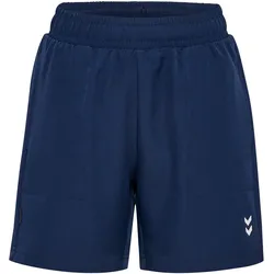 hummel® Hmljr Pulse Workout Shorts - Kinder - Gr. 134 - blau
