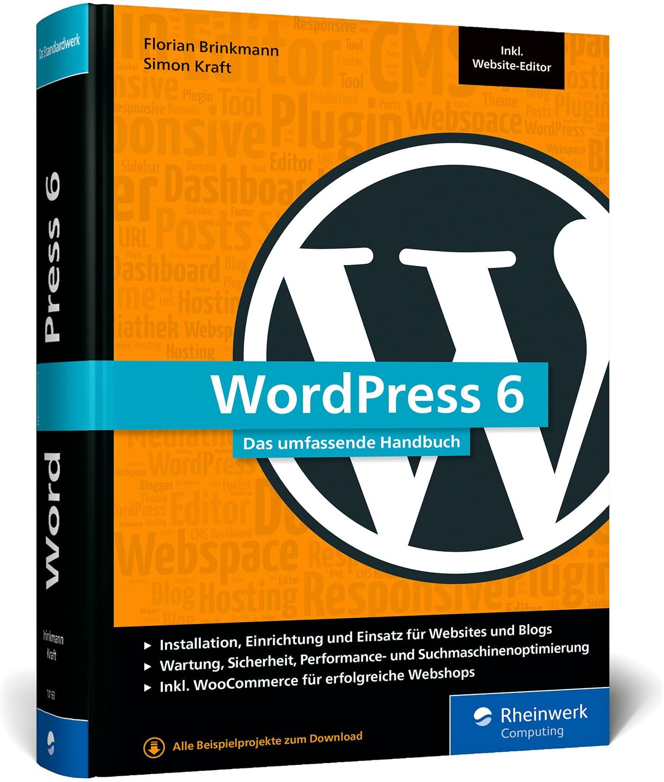 Florian Brinkmann - WordPress 6: Das umfassende Handbuch. Fast 1.000 Seiten Wissen zu WordPress inkl. Themes, Plug-ins, WooCommerce, SEO und mehr. Ausgabe 2025 - Preis vom 30.09.2026 09:01:18 h