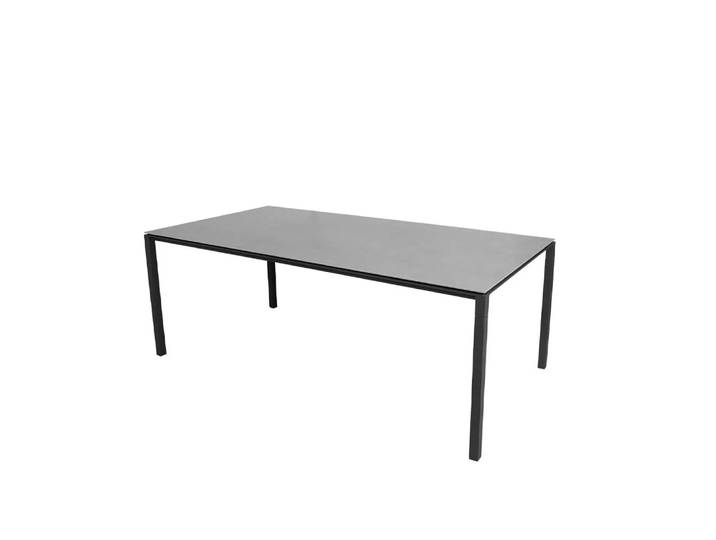 Cane-line Pure Esstisch Beton Grey-Lava-Grey 200x100 cm