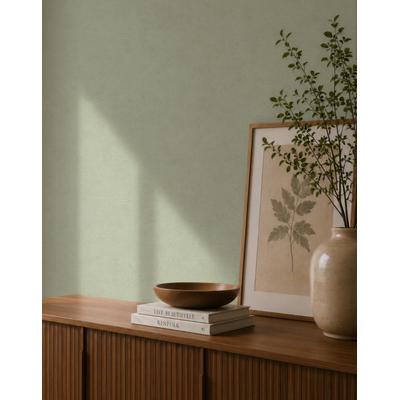 Vliestapete LIVING WALLS "Cosiness Uni – Vorgeleimte matte Vliestapete mit Struktur", grün, B:0,53m H:0m L:10,05m, Vinyl, Vlies, Tapeten, Matte Unitapete mit einer dezenten, leicht strukturierten Oberfläche