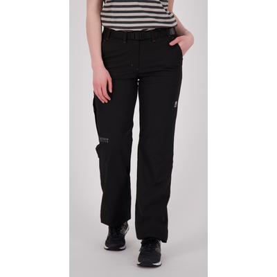 Schneehose DEPROC ACTIVE "Thermohose DEPROC BRANDON", Damen, Gr. 36/38 (M), Normalgrößen, schwarz, Web, 96% Polyester, 4% Elasthan, regular fit knöchellang, Hosen Sportbekleidung Hose Outdoorbekleidung Trekkinghose, auch in Großen Größen erhältlich