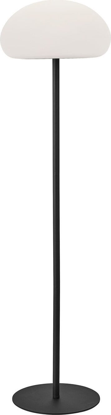 Nordlux Sponge LED vloerlamp wit en zwart, oplaadbaar, IP65, warm wit licht