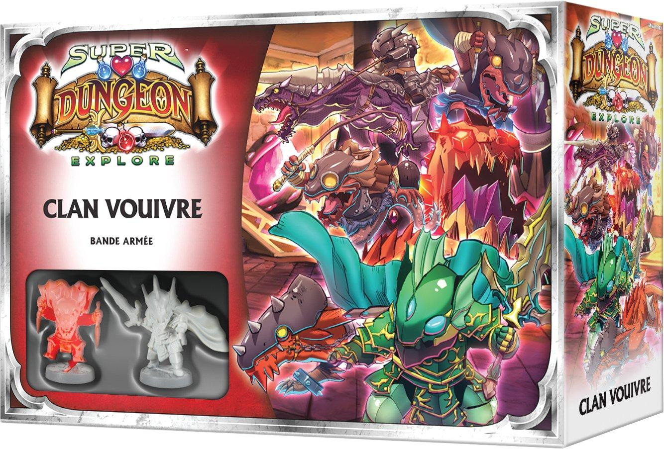 Asmodee Super Dungeon Explore - Clan Vouivre (Legerbande) - Bordspel