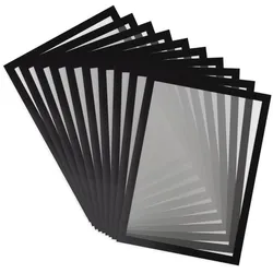 Tarifold, Informationsschild, Magnetschild Magneto Solo Pro 195237 A4 sw 10 St./Pack.