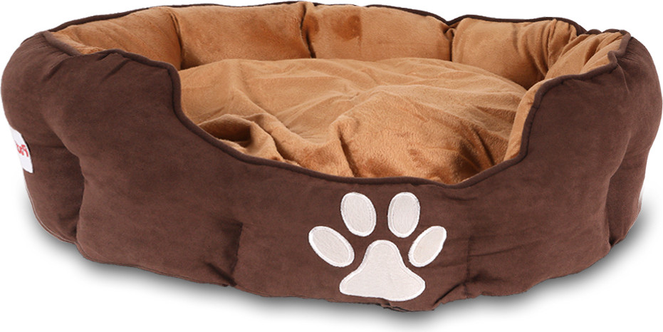 Wasbaar hondenbed bruin, 72 x 62 cm