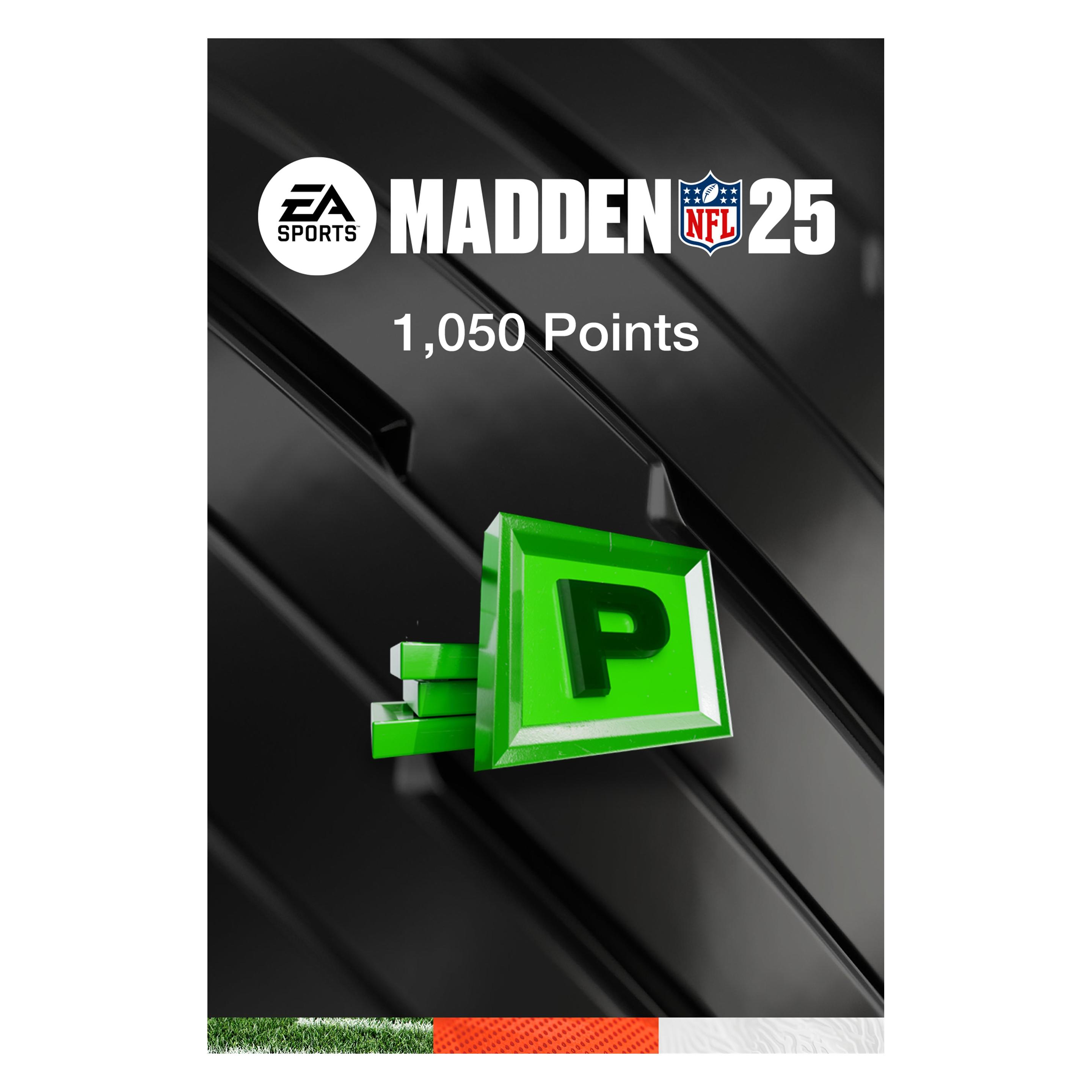 Microsoft Xbox Madden NFL 25: 1050 Madden Points Download Code (7F6-00826)