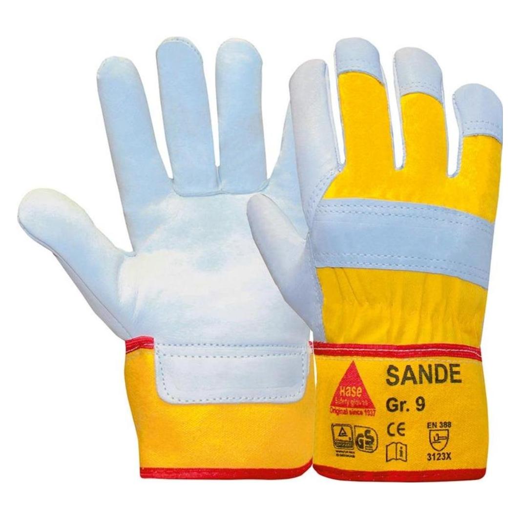 Hase Handsch.Sande, Rindleder, Gr.10 (10) (4018949444102)