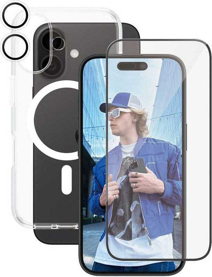 PanzerGlass CARE Premium 3-in-1 hoesje voor iPhone 16
