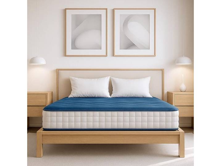 Matelas orthopédique - THE WHITE STONE - White Stone - 180x200 cm - 20 cm - Mousse polyuréthane