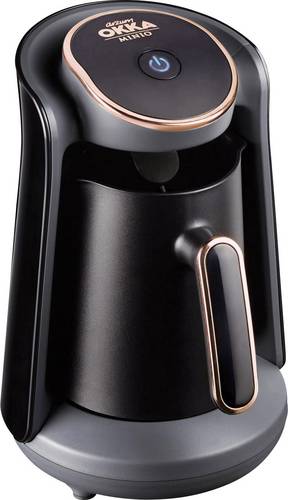 Arzum OKKA MINIO Mokka-Kaffeemaschine Schwarz, Kupfer