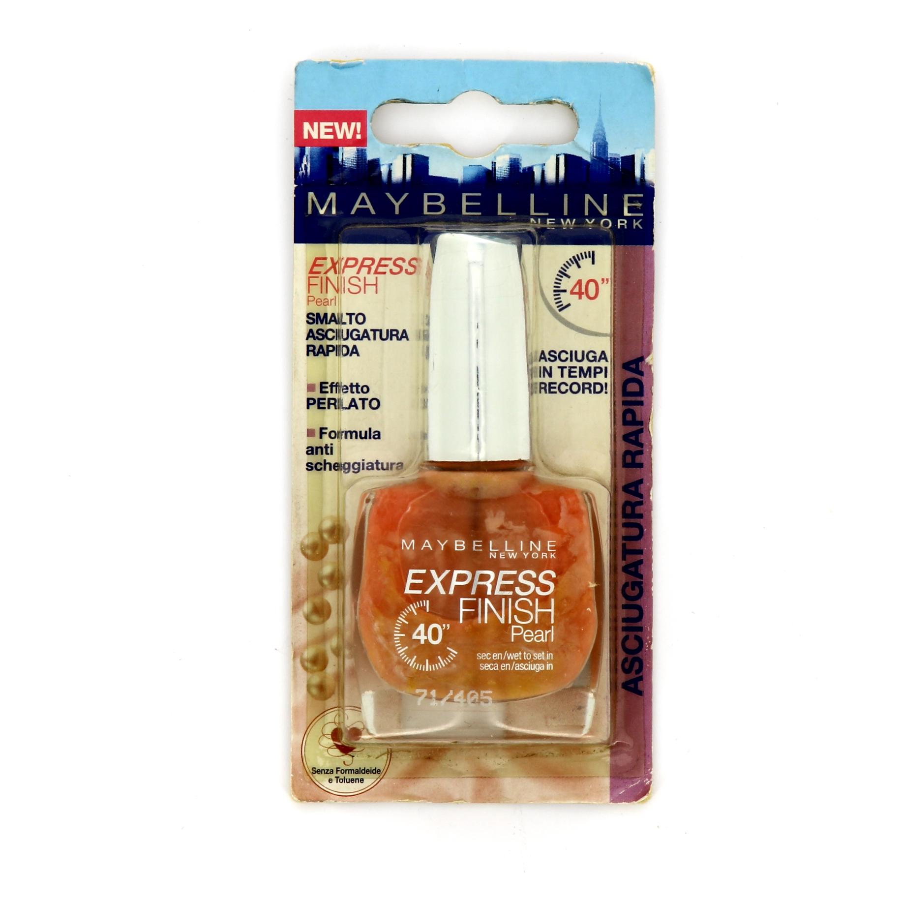 Maybelline New York Maybelline Express Finish 40 Seconds Nagellack Nummer 405 Pearl - 10 Ml (Pearl) (40956637)