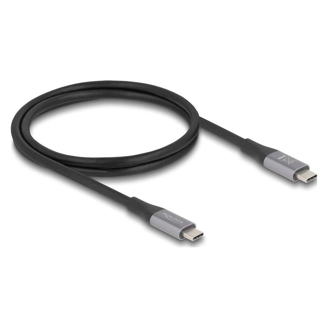 Delock USB C - USB C (1 m, USB 4, 240 W) (81191)