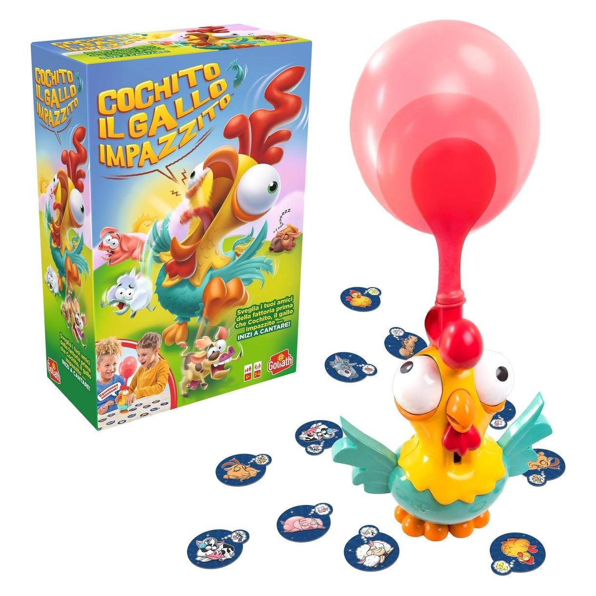 Goliath Toys Goliath Cochito Il Gallo Impazzito Brettspiel - Action-Spiel - Italienische Ausgabe (Italienisch) (78144863)