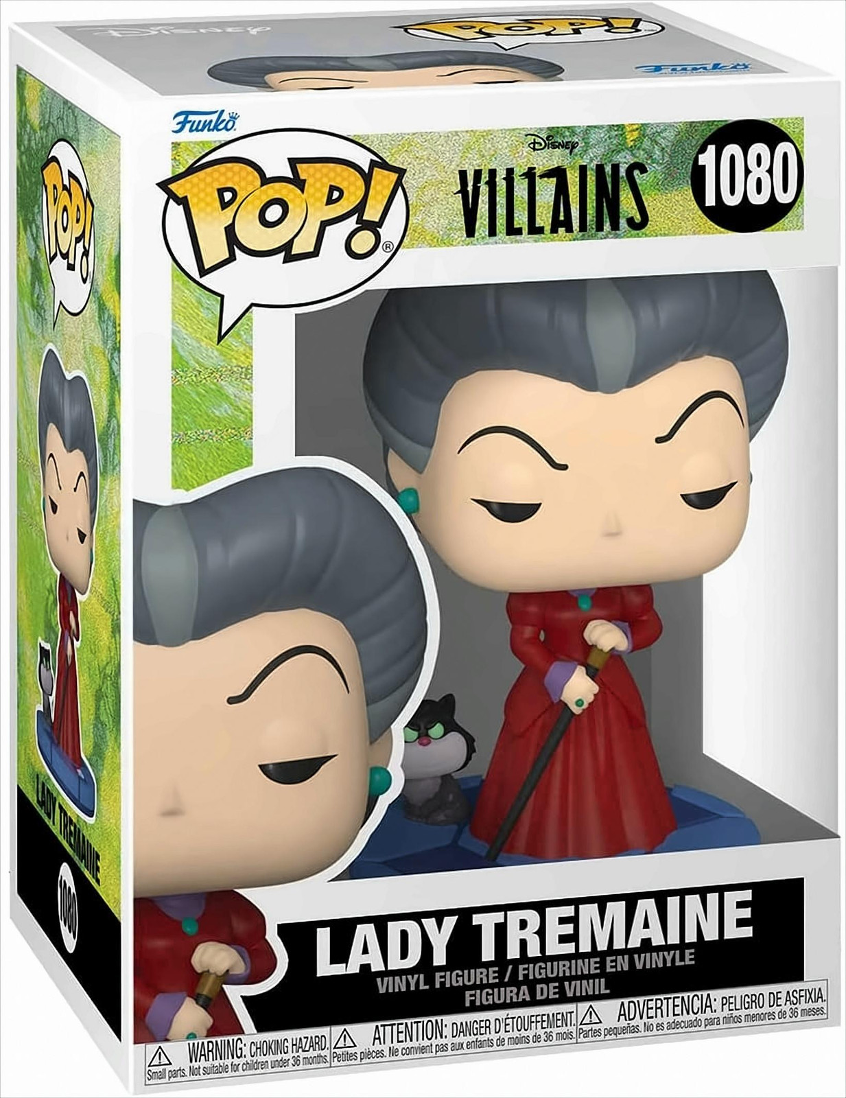 Funko Pop! Disney Schurken Lady Tremaine 1080 Vinyl figuur