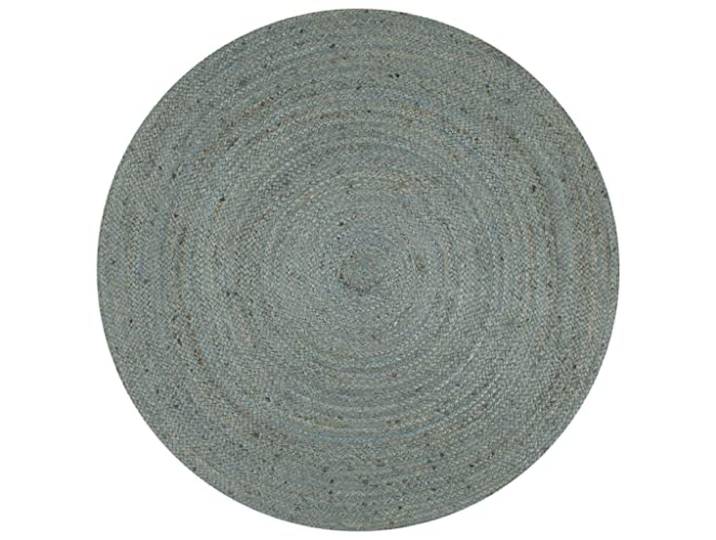 vidaXL Vloerkleed handgemaakt rond 150 cm jute olijfgroen