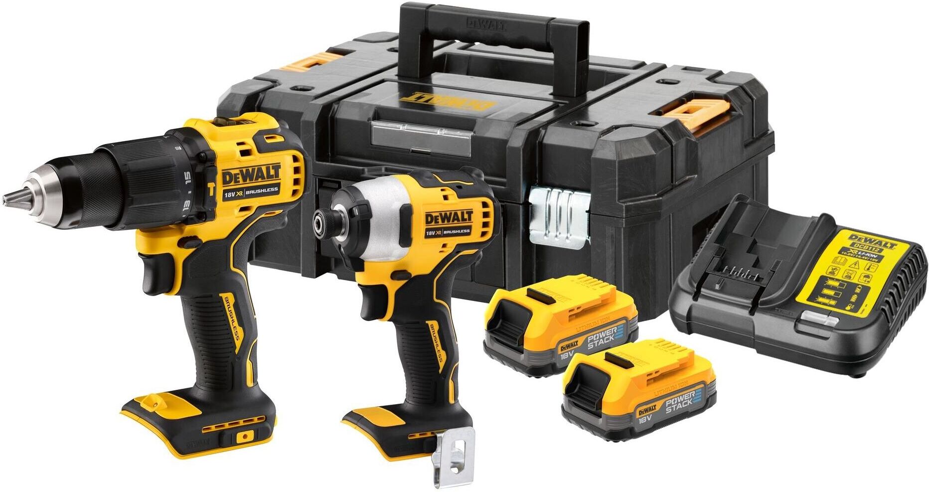 Werkzeugset DEWALT "Set 18 V DCD7", gelb, Werkzeugsets, Werkzeugset gelb Einheitsgröße
