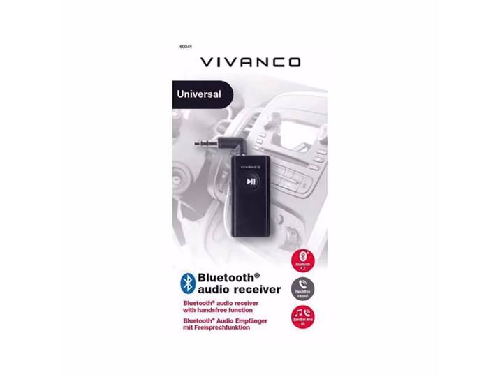 Vivanco Audio Empfänger Bluetooth BT Audio Receiver – Keyfinder/Selfie Stick/Gadgets